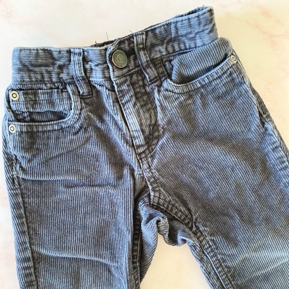 Charcoal Grey Corduroy Pants | 18-24M - Picture 2 of 6